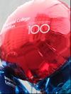 Launch day Centenary balloons