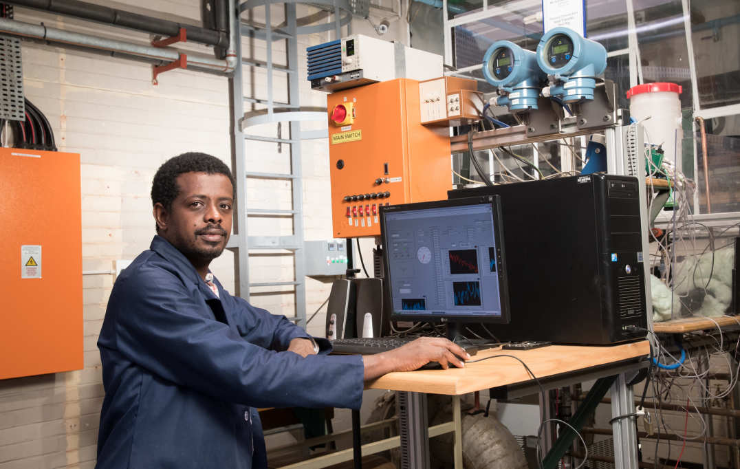 Heat transfer labs at the University of Pretoria