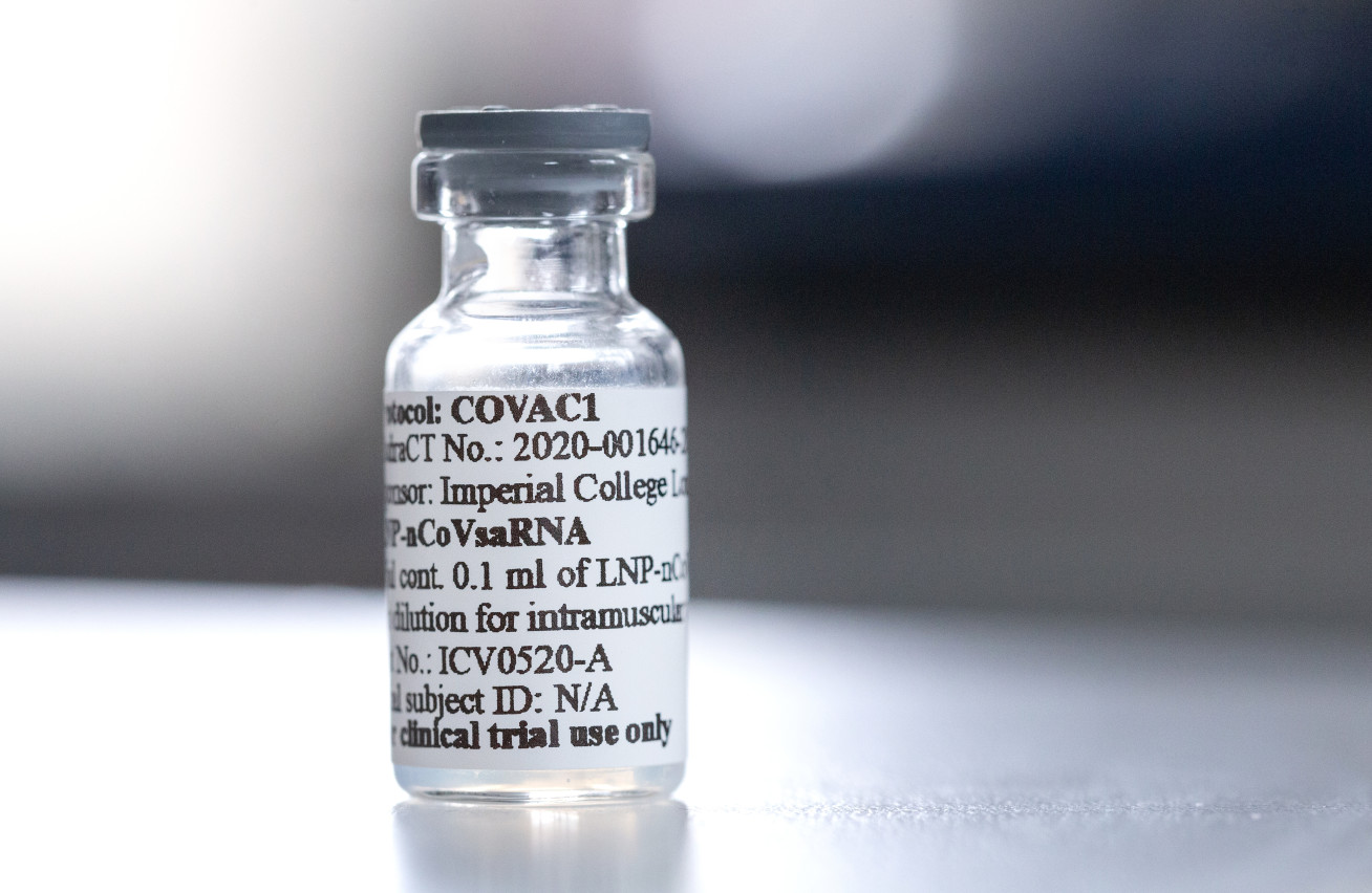 Imperial COVID vaccine vial