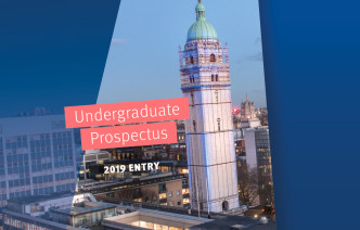 Undergraduate prospectus print cover