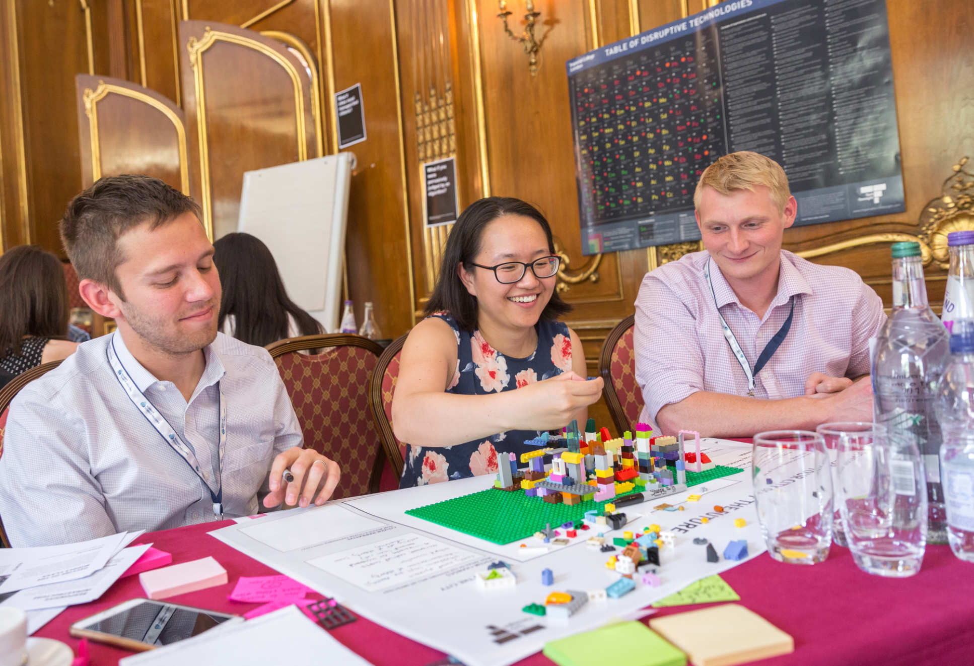 Participants in the Tech Foresight workshop