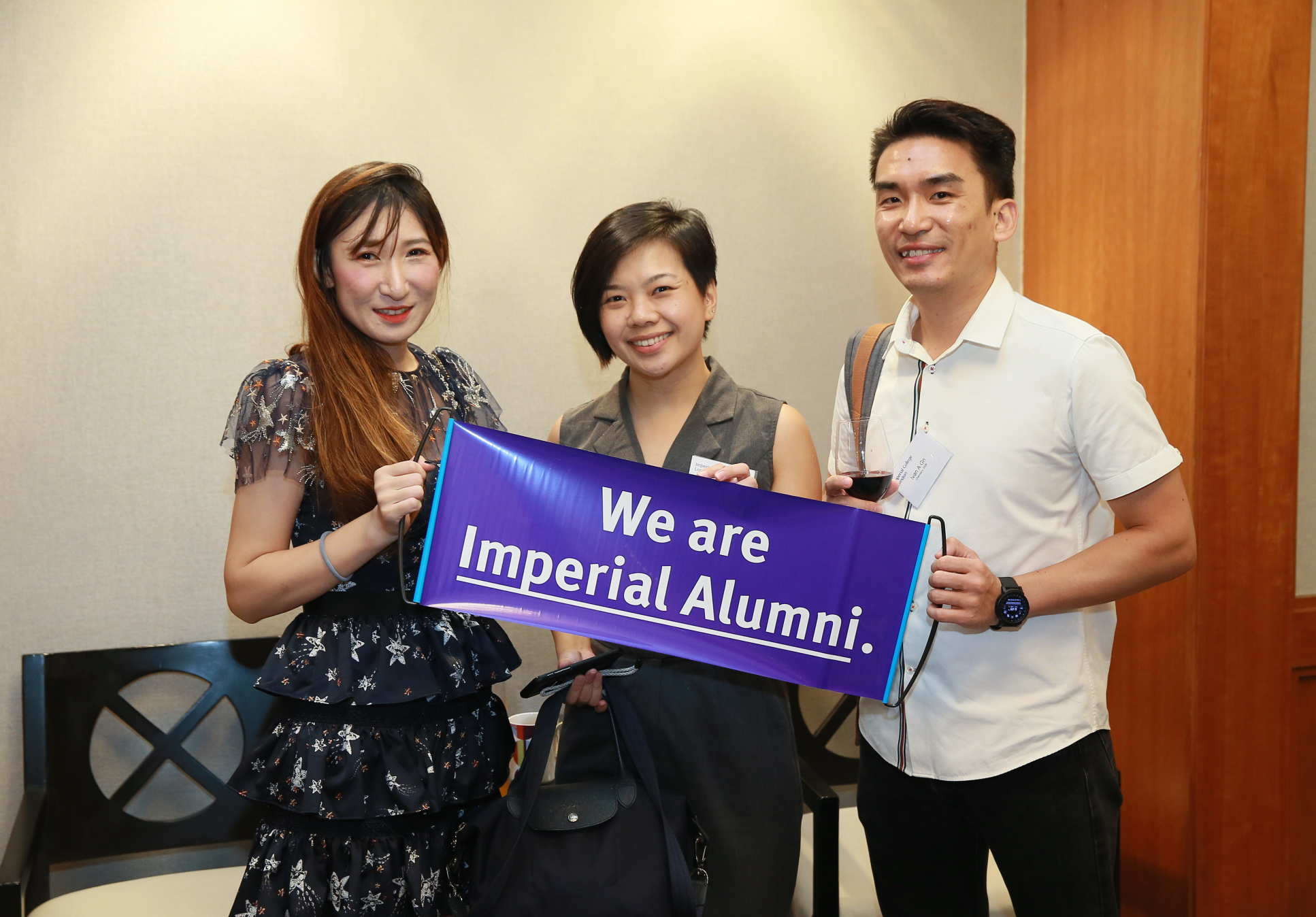 Alumni at the special event in Singapore