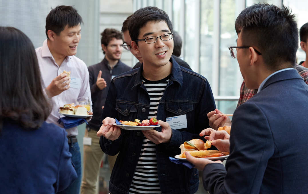 Guests at the networking lunch