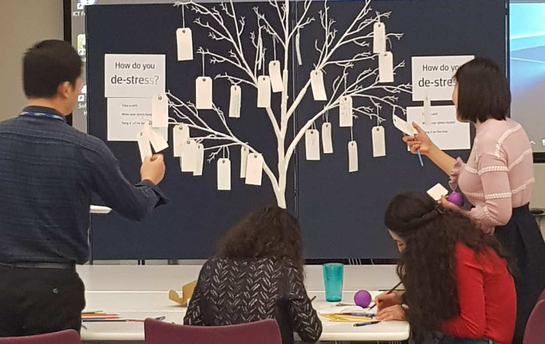 De-stress tree in Department of Earth Science and Engineering