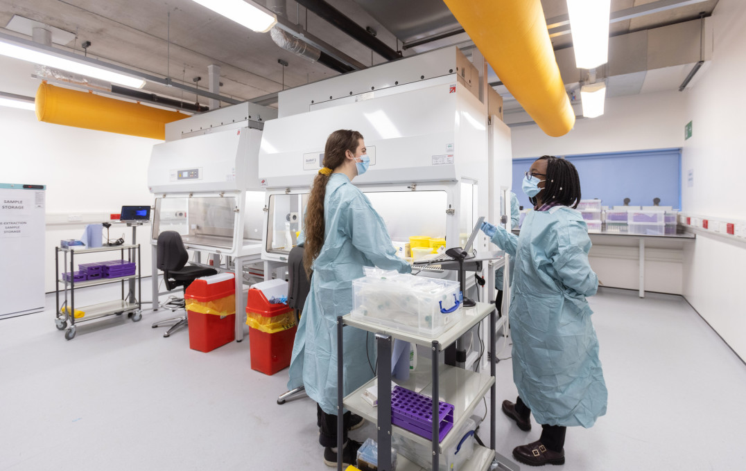 This week Imperial College London opened its new COVID-19 testing lab on its South Kensington Campus