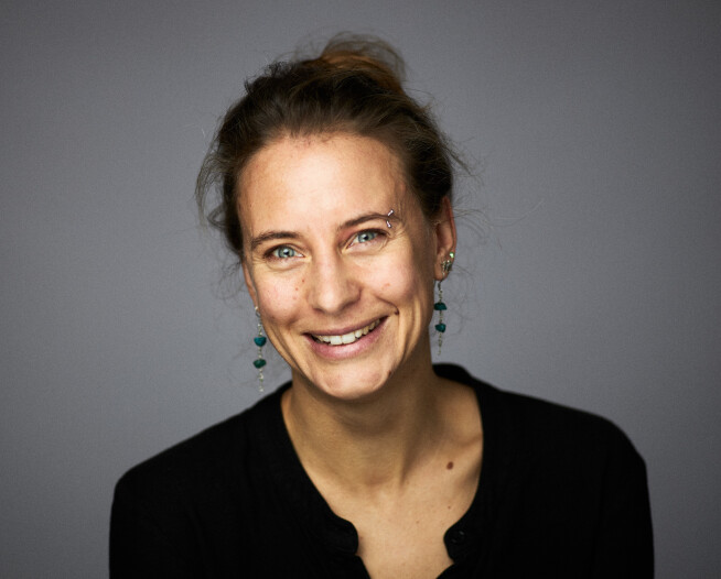 A portrait of climate scientist Dr Friederike Otto.