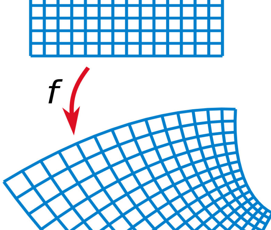 This Togliatti surface is an algebraic surface of degree five. The picture represents a portion of its real locus.From Wikipedia.
