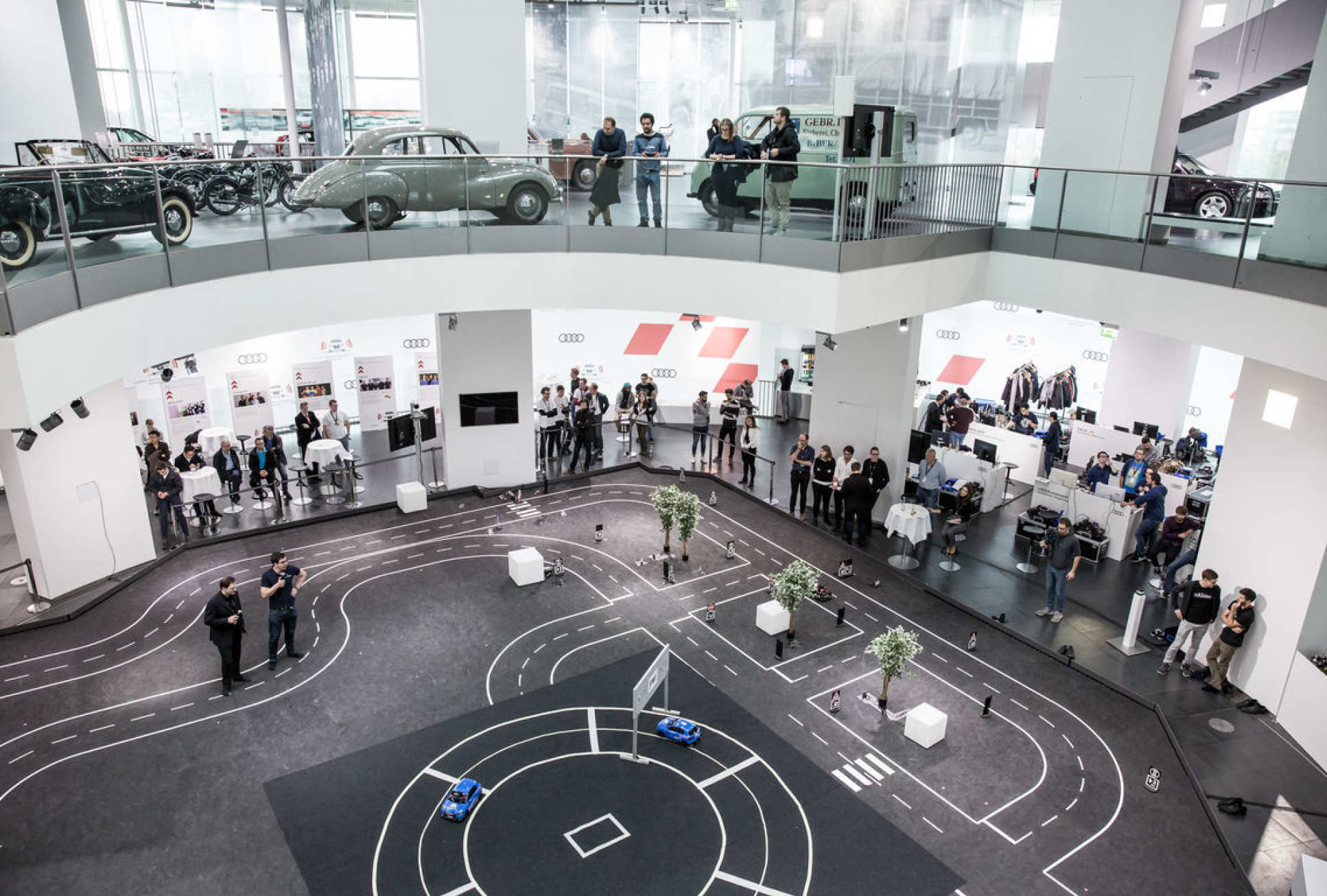 Audi Autonomous Driving Cup arena