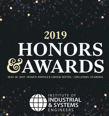 IISE Honors & Awards 2019