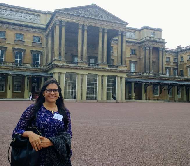 Adriana Paluszny attends afternoon team with none other than Prince Andrew at Buckingham Palace!