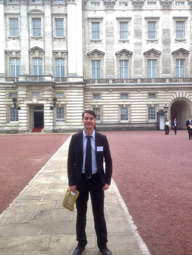Phil Mannion attends afternoon team with none other than Prince Andrew at Buckingham Palace!