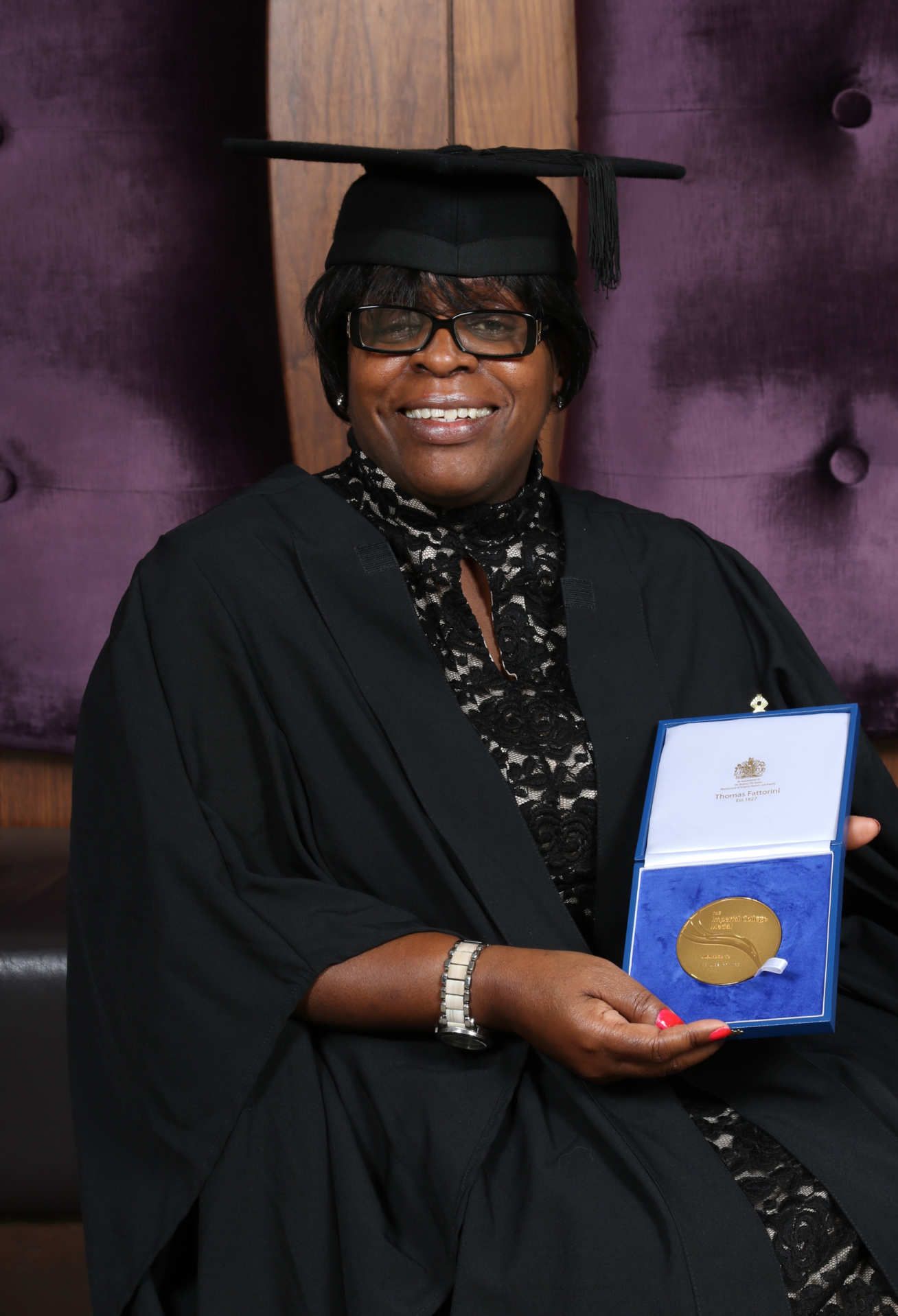 Lisa was awarded the Imperial College Medal in 2016