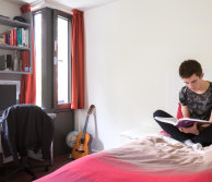 En suite single bedroom in Eastside halls