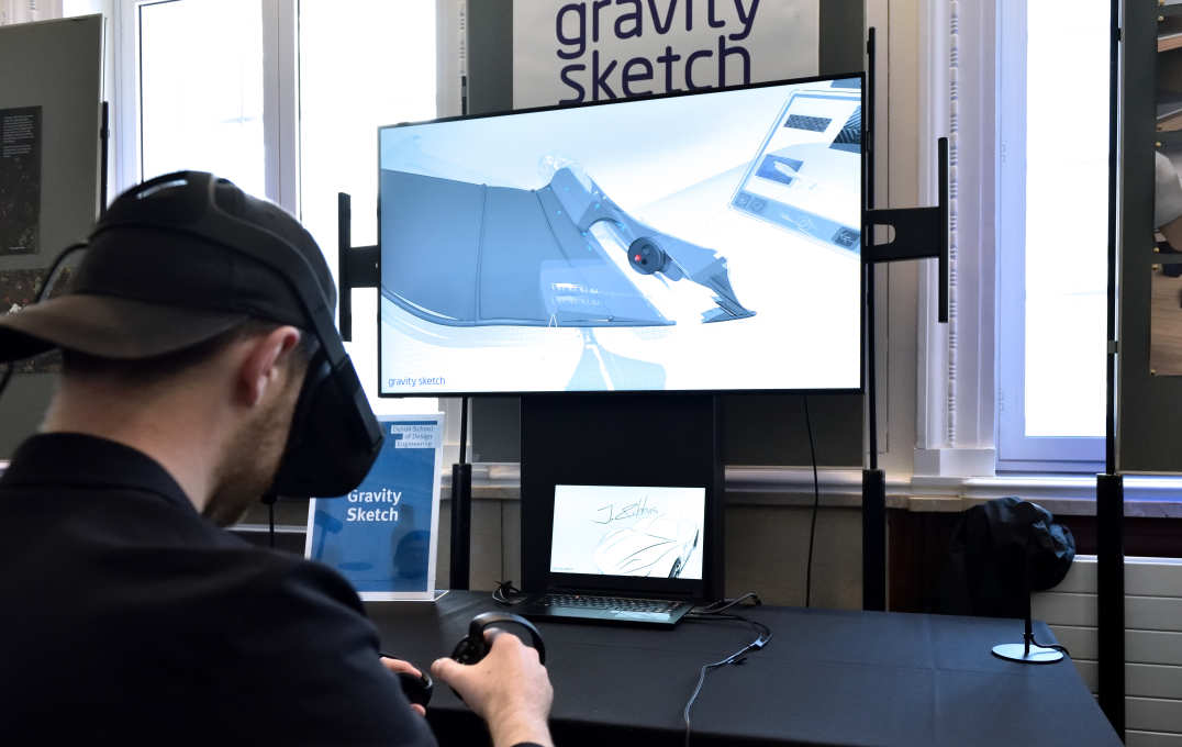 Gravity Sketch is the first virtual reality 3D design software. It’s currently used in automotive, entertainment and architecture studios to put the user at the centre of the creative design process. The software can create and communicate 3D ideas between designers, engineers and decision makers. 