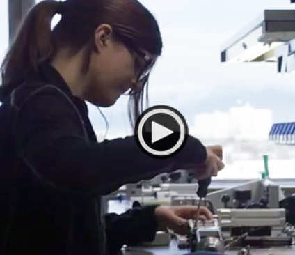 In an Engineering lab