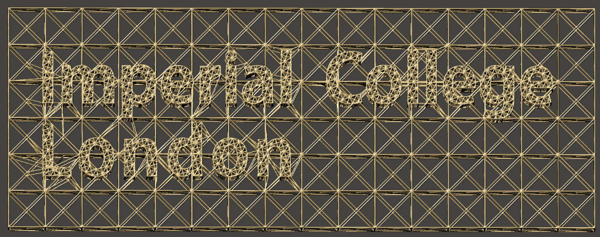 Imperial logo lattice
