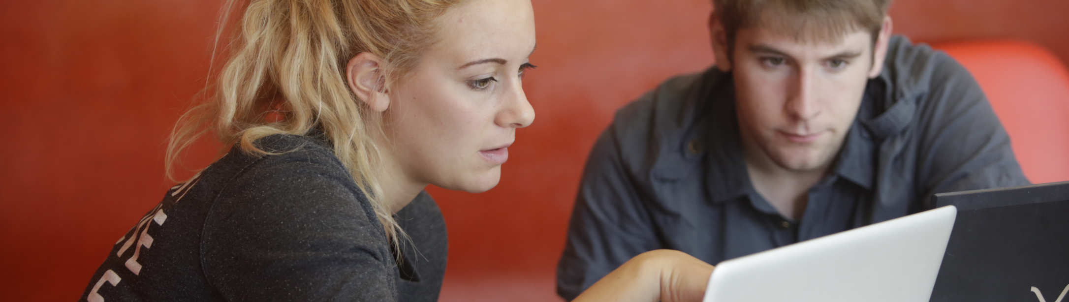 Students at St Mary's Campus Library