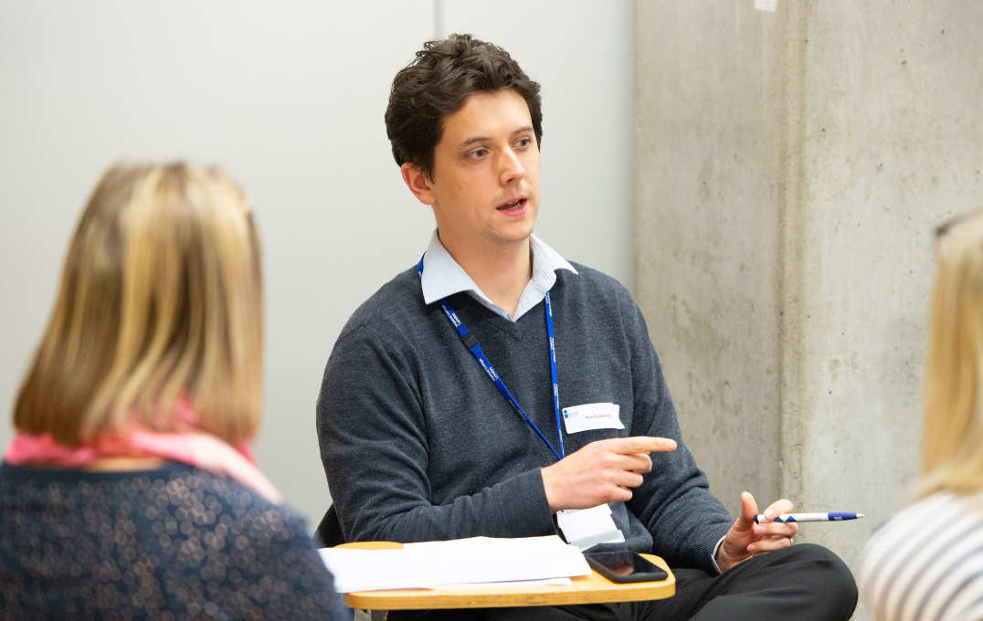 Huw Woodbridge, physiotherapist at the Trust and EE/NIHR Clinical Doctoral Fellow in the Department of Surgery and Cancer at the College, was one of the coaches on the programme