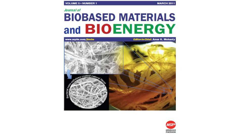 J of Biobased materials and energy