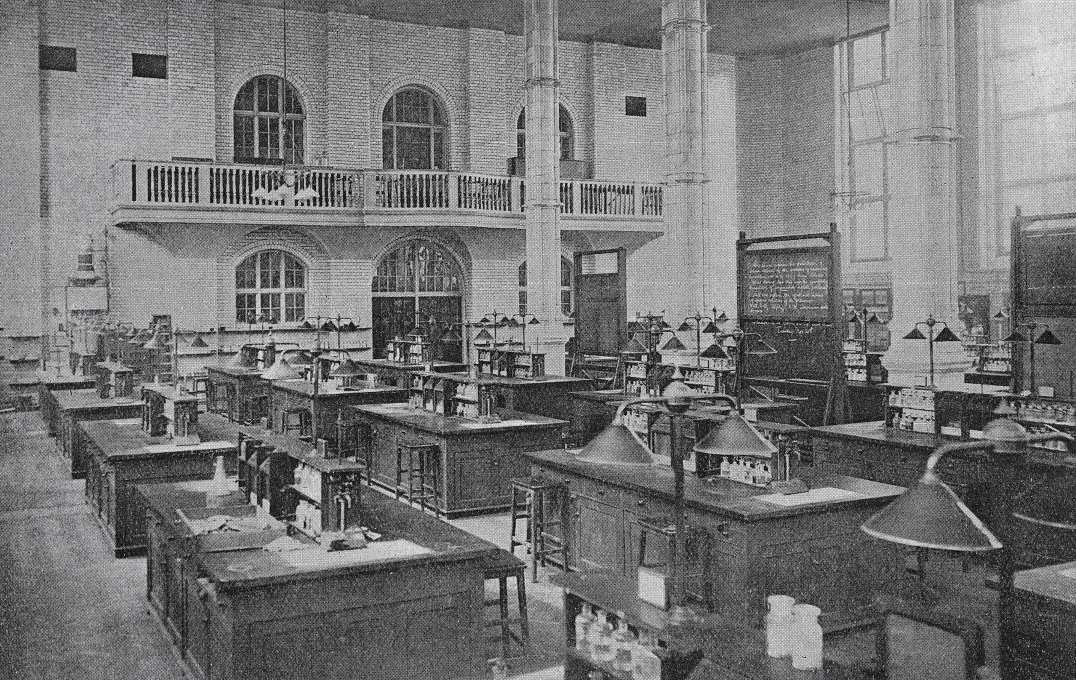 Imperial chemistry labs in 1912