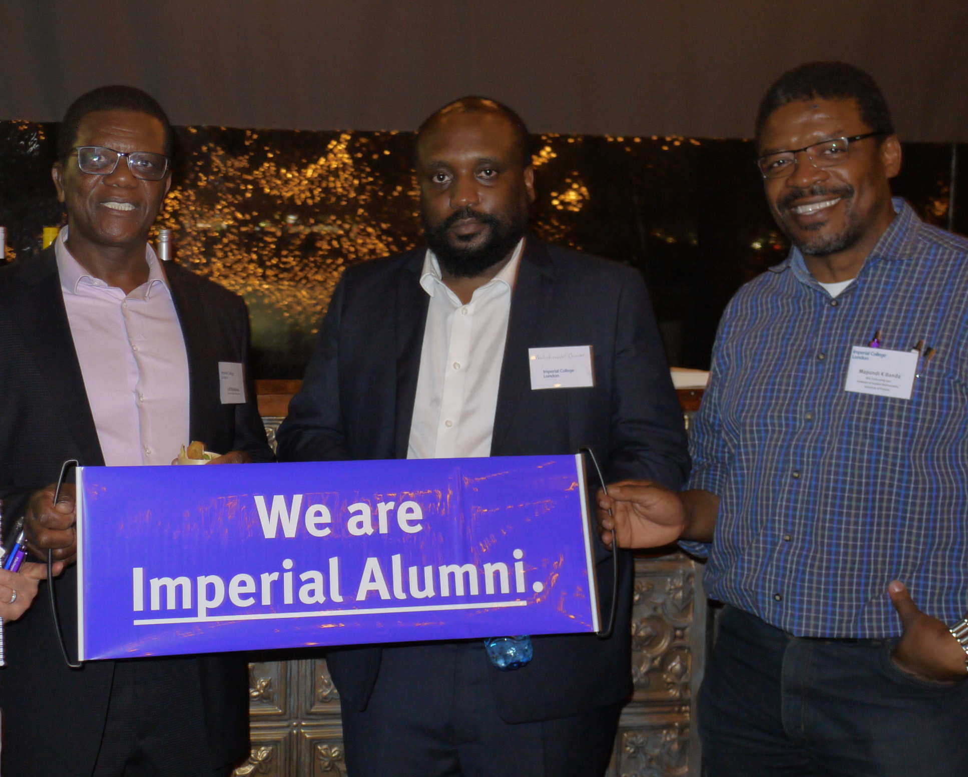 South Africa alumni gathered in Cape Town and Johannesburg to hear about Imperial's ties with the country