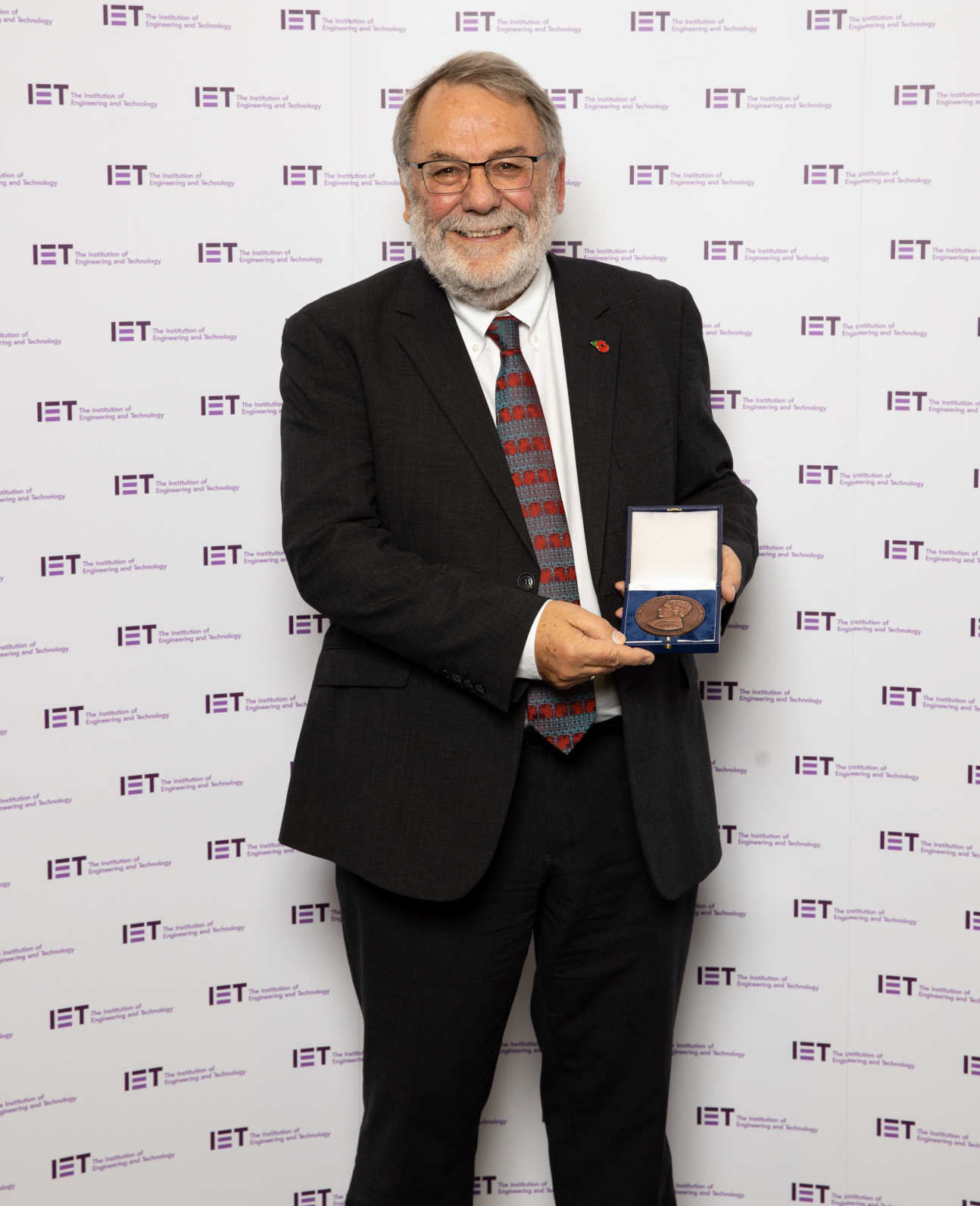 Peter Knight at IET awards