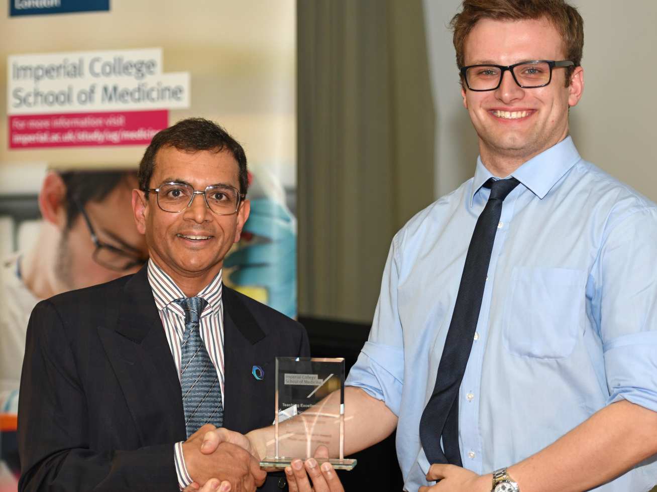 Professor Karim Meeran's dedication to the School was recognised with the Associate Dean's Award