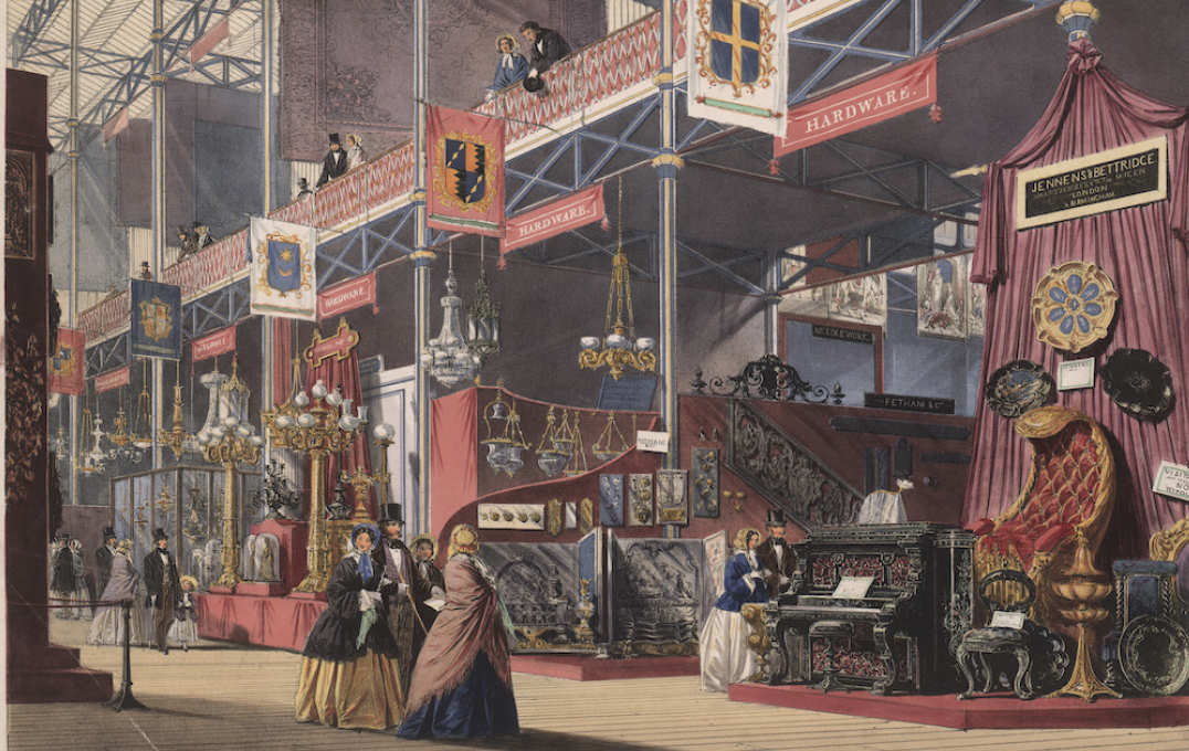 An illustration of the Great Exhibition of 1851