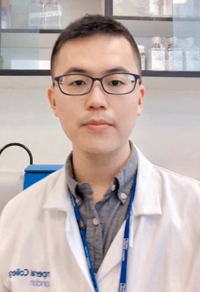 Dr Yu Huang, Department of Chemical Engineering