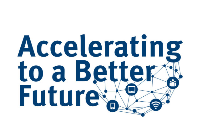 Accelerating to a Better Future logo