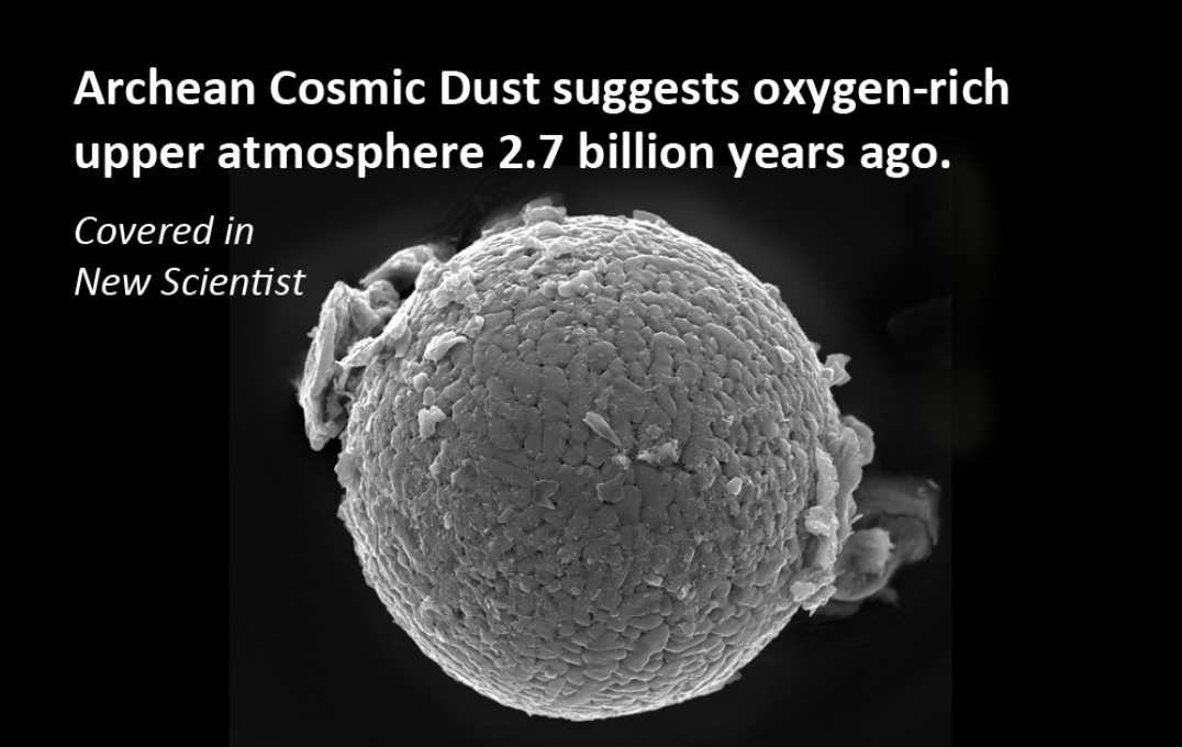 Archean cosmic dust