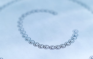 A copyright C logo