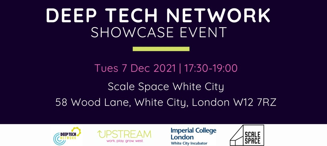 Deep Tech Network Showcase Event header