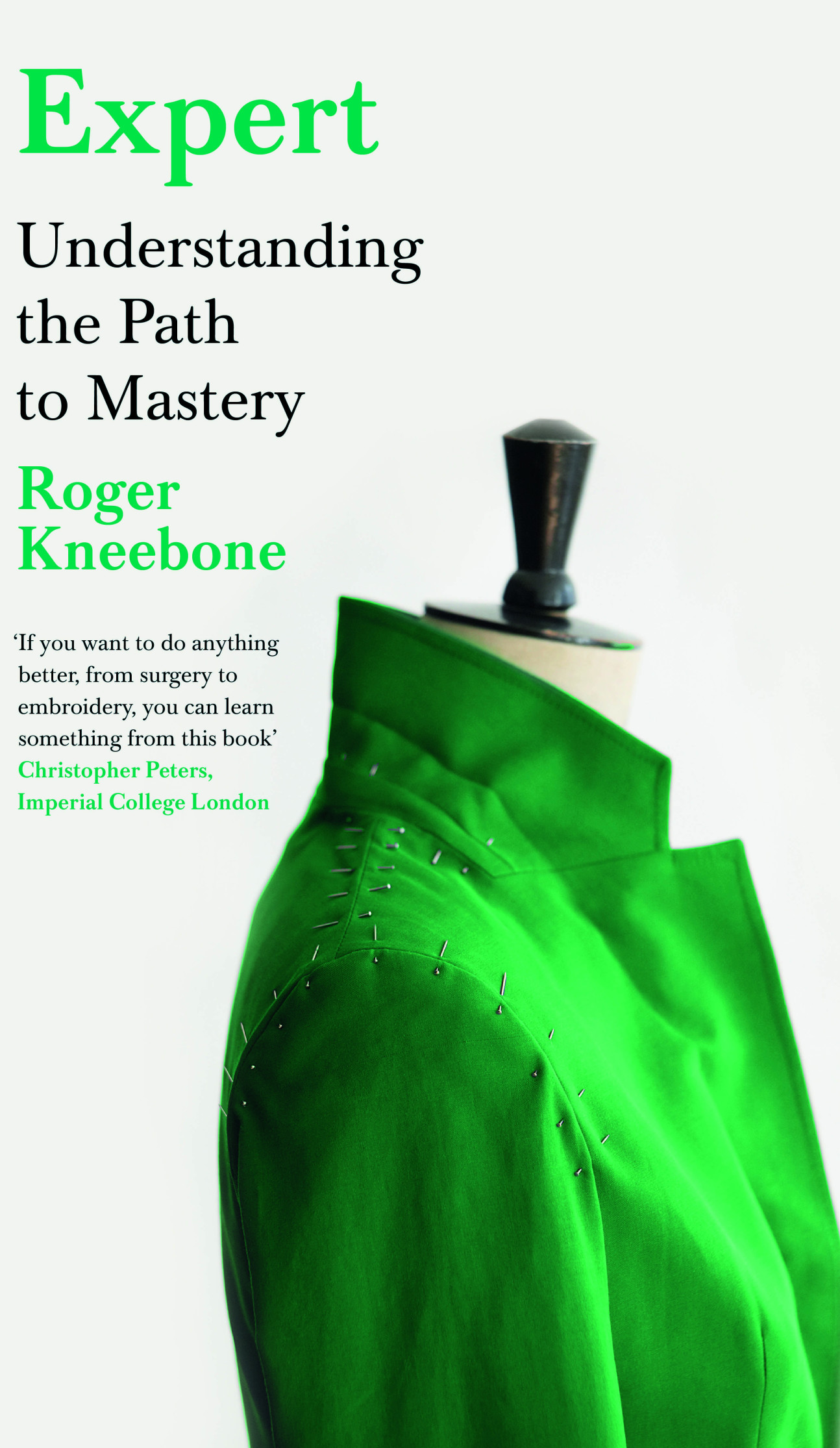 The front cover of Expert by Roger Kneebone