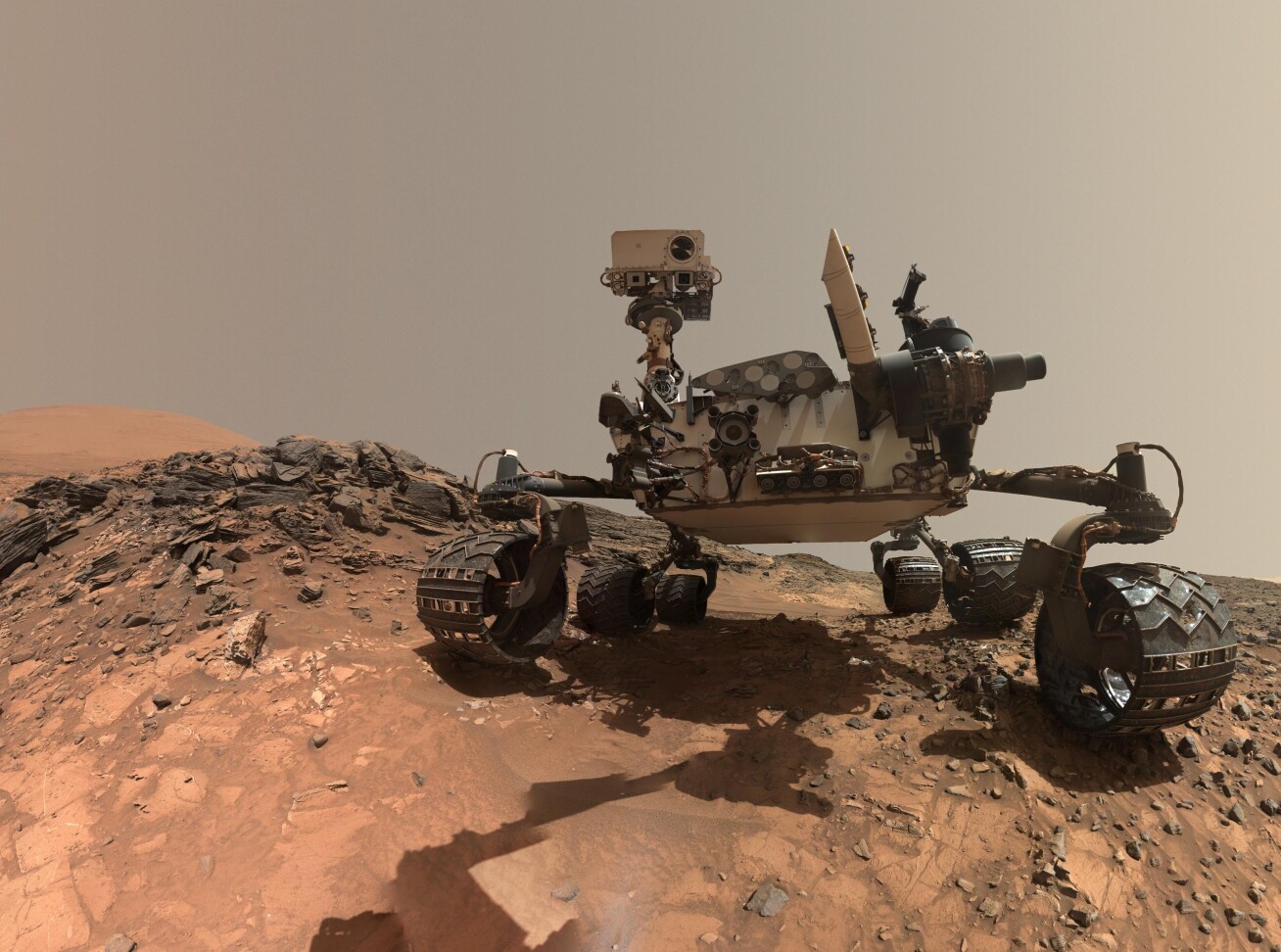 Photo of the Curiosity rover