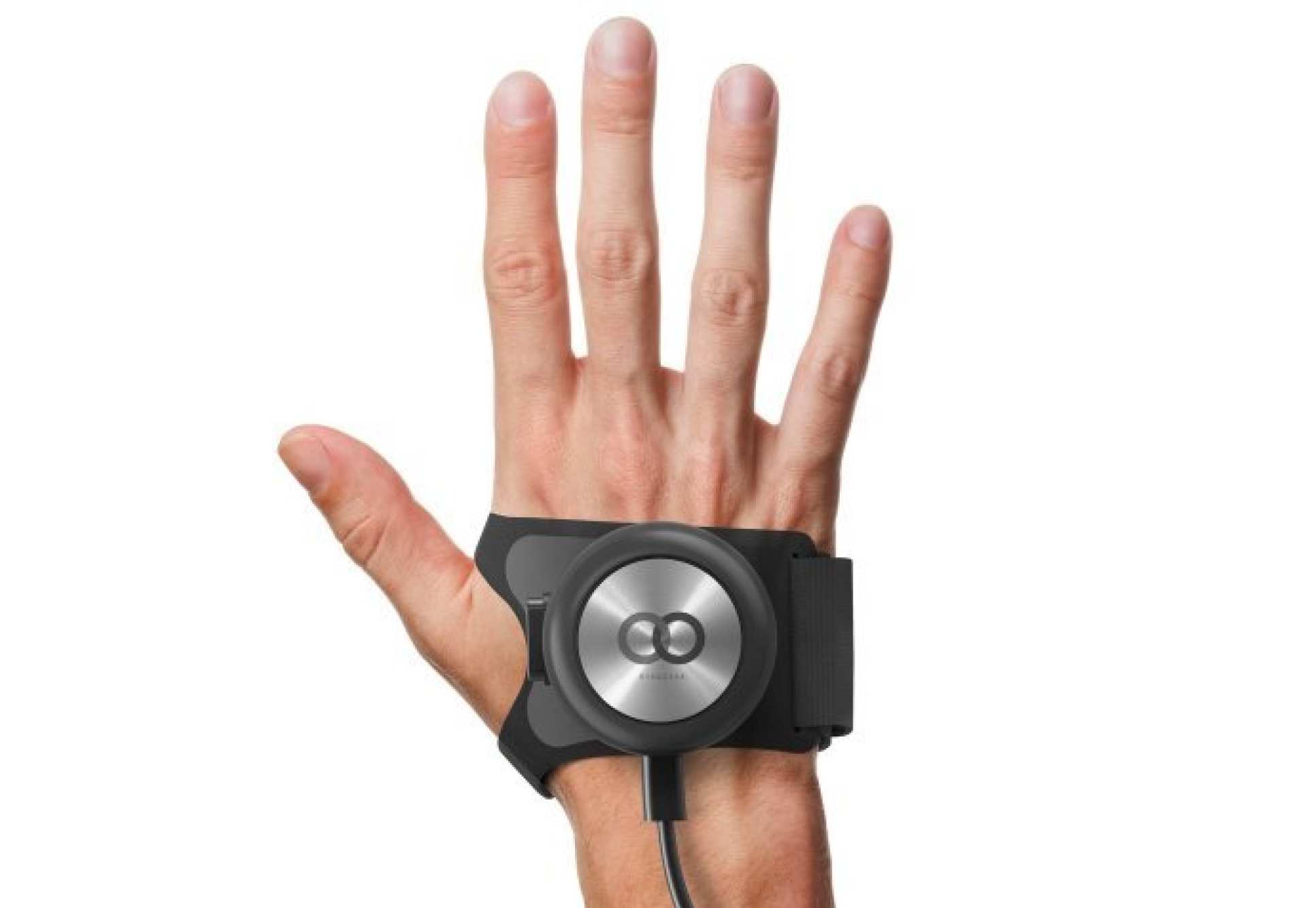 The team are developing the Gyroglove, a device that helps stabilise the hands of people with tremors