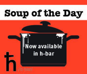 h-bar soup poster