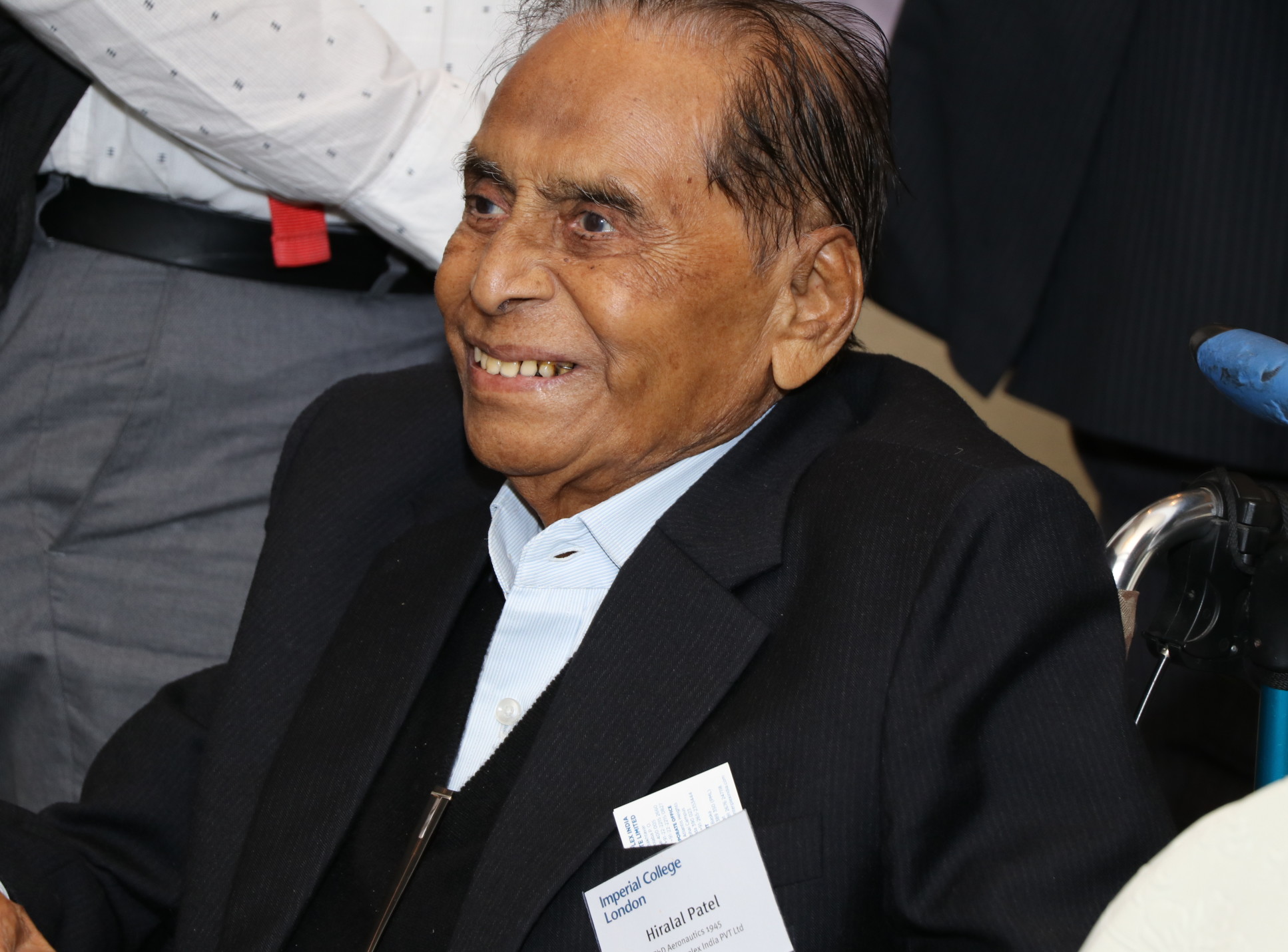Dr Hiru Patel at an alumni event in 2018