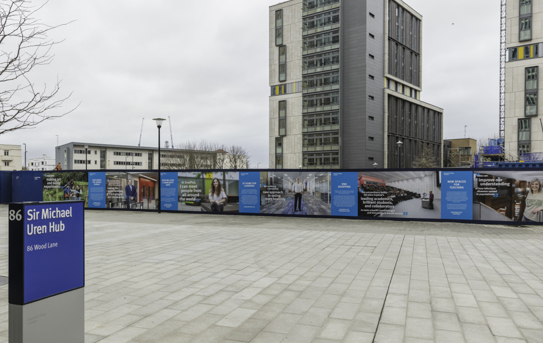 Hoarding 5 at White City Campus