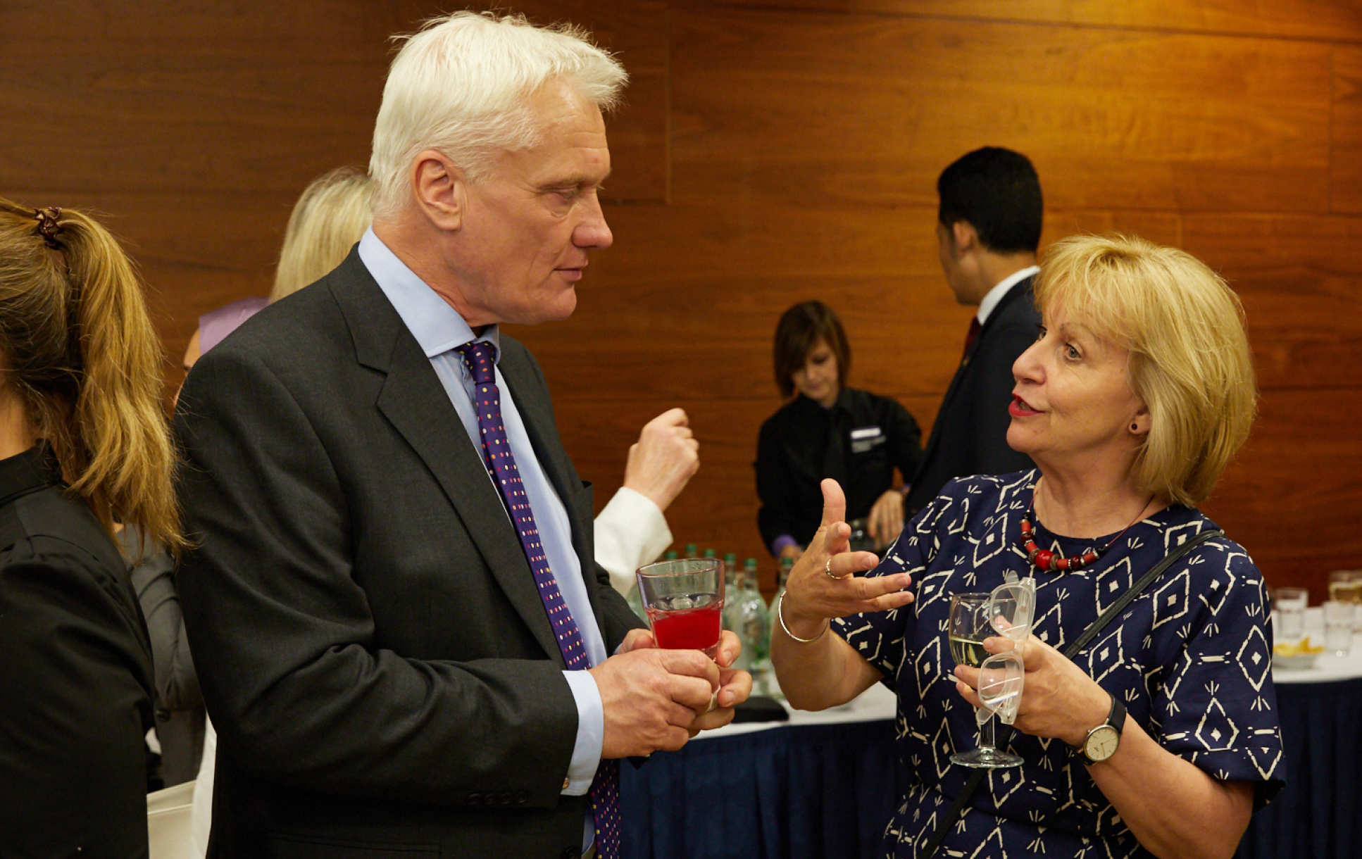 Graham Stuart MP with Professor Maggie Dallman