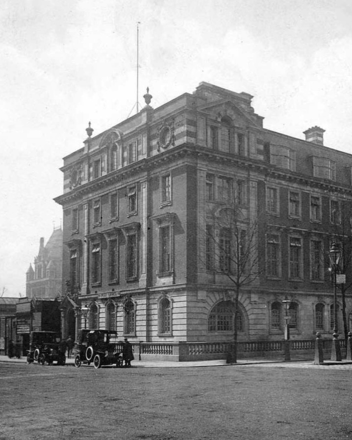 The Meteorological Office headquarters, Exhibition Road, South Kensington. This was the headquarters from November 1910 until November 1919.