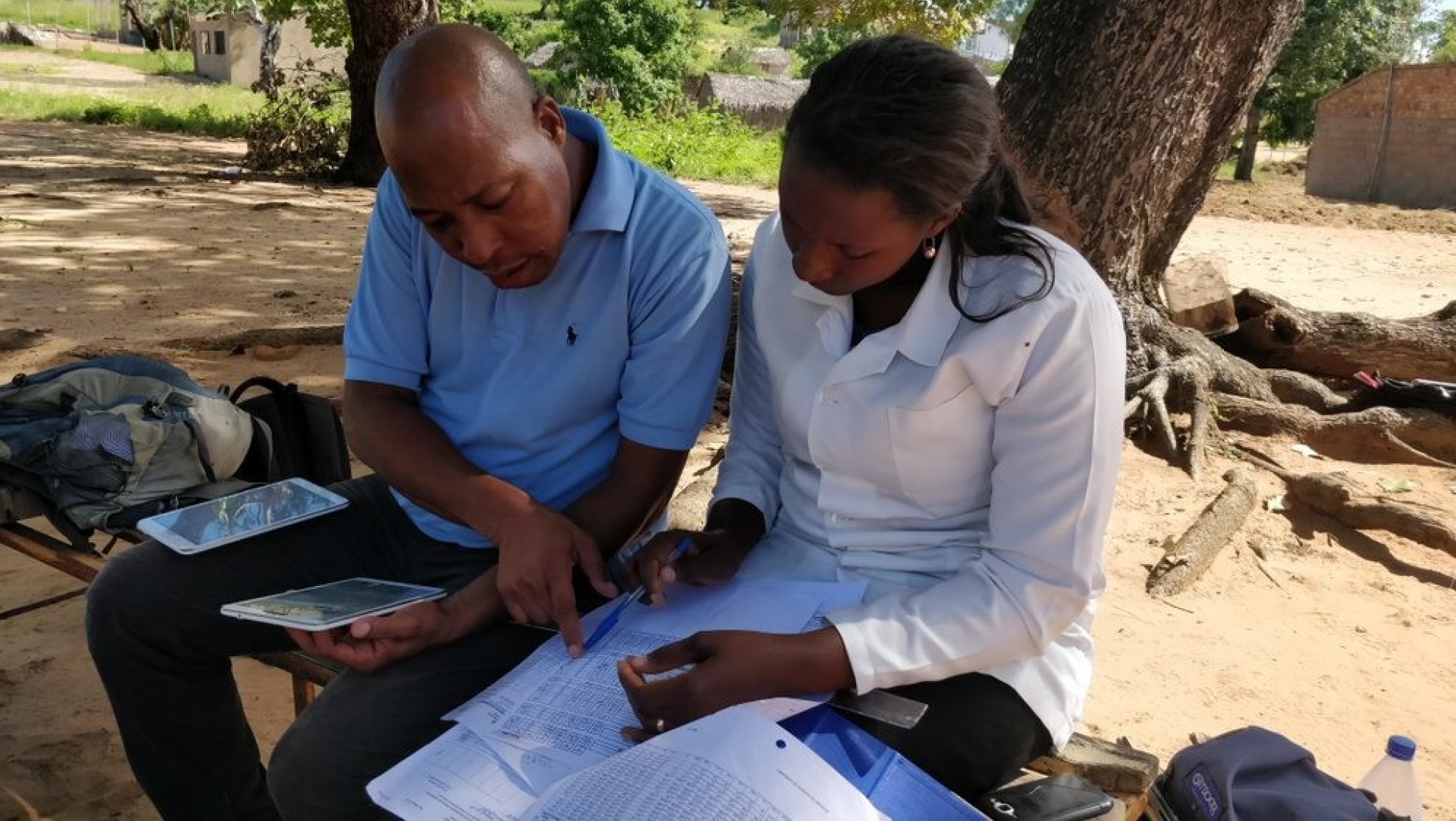 upSCALE Malaria Consortium technician, Mozambique