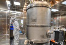 UK delivers super-cool kit to aid the global hunt for dark matter