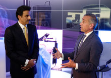 Emir of Qatar discusses health innovation during Imperial visit 