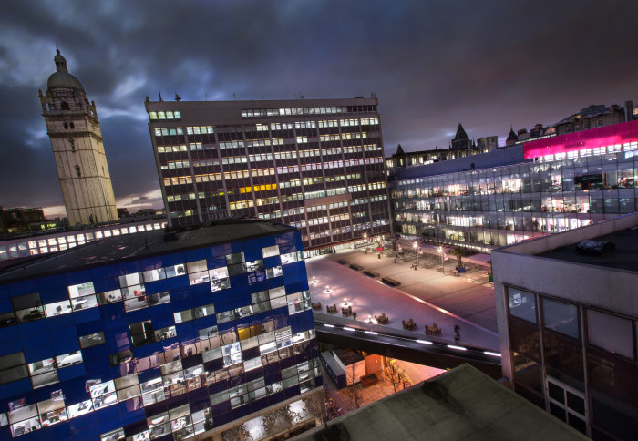 Imperial College at Night
