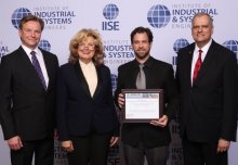Michel-Alexandre Cardin receives the 2019 IISE Award