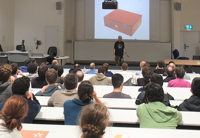 Professor Kevin Buzzard gives his public lecture: The future of mathematics?