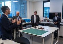 MPs visit Imperial’s Aerial Robotics Lab