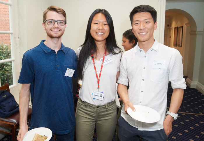International students at the welcome afternoon tea