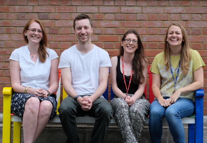 Charlotte, Tom, Leigh-Anne and Jennie